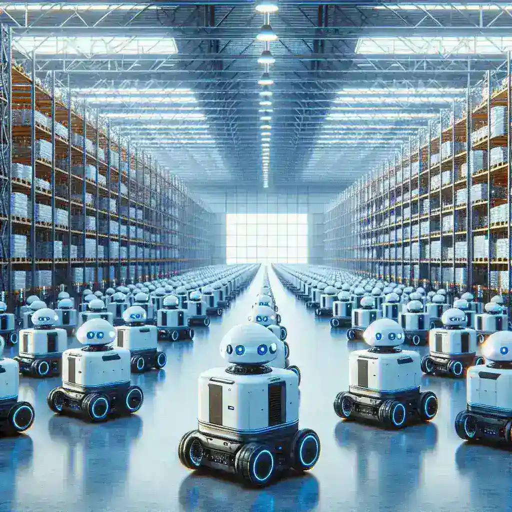 Amazon Tambah Gudang Otonom dengan Robot Pengangkut Generasi Baru